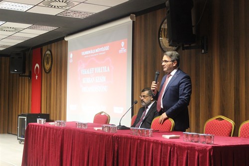 Kaymakamımız Müftülüğümüzce Düzenlenen Toplantıya Katıldı
